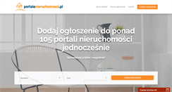 Desktop Screenshot of portalenieruchomosci.pl