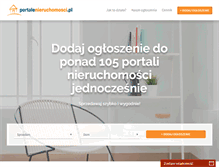 Tablet Screenshot of portalenieruchomosci.pl